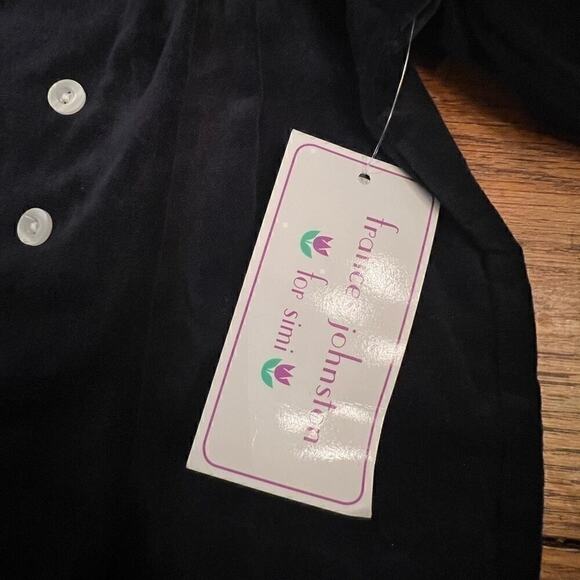 Frances Johnston for Simi velvet outfit NWT 3 months boutique regal classic - Picture 3 of 4